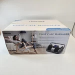 Tisscare Foot Calf Massager Shiatsu Heat Circulation Pain Relief Therapy Remote. Fixed Price $64.99.