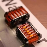 Amber Tank Edc Fidget Roller - Metal Alloy Fingertip Spinner Stress Relief Toy. Fixed Price $43.09.