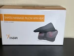 Viktor Jurgen Shiatsu Massage Pillow With Heat VJ-D003, W/ Car Adapter. Fixed Price $25.00.