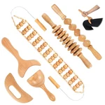 Wood Therapy Tool 6 1,LYMPHATIC Drainage Massager Maderoterapia Ki.... Fixed Price $37.75.