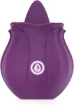 Flower-shaped Silicone Vibrator Rechargeable Waterproof Adult Toy. Fixed Price $10.89.