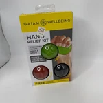 Gaiam Wellbeing Hand Relief Kit Soft Medium Firm Stress Pain Balls. Fixed Price $19.99.
