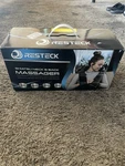 Resteck Heated Shiatsu Neck Back Massager Black W/ Carry Bag New Deep Tissue. Fixed Price $35.99.
