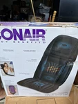 Body Benefits By Conair Heated Massaging Seat Cushion , Black 1 Count. Fixed Price $40.00.