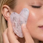 Clear Quartz Gua Sha Board Natural Crystal Facial Massage Tool For Skincare Gift. Fixed Price $12.51.