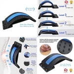 Us 1 Pc Posture Relief Pain Support Massager Lower Back Lumbar Spine Stretcher*. Fixed Price $9.00.