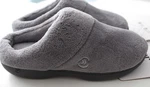 Isotoner Signature Memory Foam Slippers Size Lg 8.5-9 Ash Retail $30. Fixed Price $11.95.