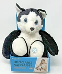 Health Touch Vibrating Huggable Massager Husky Plush. Fixed Price $15.99.