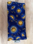 Vtg Celestial Sun Moon Star Heat Cool Neck Wrap Eye Pillow Mother Natures Rx Usa. Fixed Price $25.00.