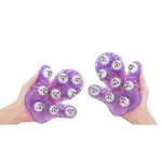 2PK Purple Palm Shaped Roller Balls Massager Glove Full Body. Fixed Price $31.95.