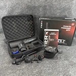 Fitrx Muscle Massage Gun Attachments W/ Case Usb Charger Portable 7631WM Black. Fixed Price $29.69.