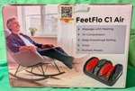 New Open Box Foot Massager Tisscare Feetflo C1 Air Shiatsu W/ Heat & Remote. Fixed Price $57.99.
