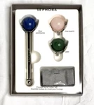 Sephora Crystal Facial Roller Set Spa Jade Rose Quartz Blue Aventurine-new,box. Fixed Price $19.99.