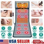 Full Body Electric Massage Mat W/heat Vibration Pad Cushion Back. Fixed Price $53.64.