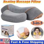 3-IN-1 Neck Massager Pillow With Vibration Heating Traction Therapy Pain Relief. Fixed Price $36.98.