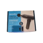 Homedics Rechargeable Therapist Select Percussion Deep Tissue Massage Gun Sealed. Fixed Price $18.99.