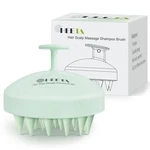 Heeta Scalp Scrubber Shampoo Brush, Massager Tool For Hair Green. Fixed Price $9.88.