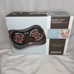 Homedics Shiatsu Foot Massager Deep Kneading With Heat FMS-155HBK New Box. Fixed Price $39.99.