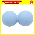 Hard Peanut Massage Ball, Double Lacrosse Ball. Deep Tissue Blue. Fixed Price $41.99.