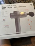 Sharper Image Deep Tissue Percussion Pro Massager With 6 Attachments. Fixed Price $65.00.