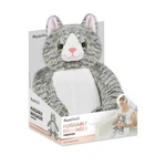 Health Touch Huggable Massager Kitty Cat Plush Grey Gray Tabby Comfort Anxiety. Fixed Price $18.98.