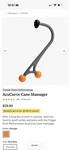 Triggerpoint Acucurve Cane Massager - Gray/orange. Fixed Price $20.00.