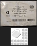 Syrtenty Tens Electrodes Unit Pads 2"X 20 Pcs Reusable Replacement Patches. Fixed Price $9.49.