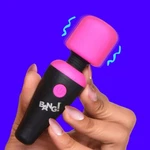 10X Ultra Powerful Silicone Mini Wand Usb Rechargeable Cordless Massager. Fixed Price $23.12.