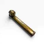 Antique Brass Travel Pen Ink Holder, Middle Eastern Qalamdan Divit, Scribe Case. Fixed Price $49.50.