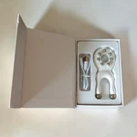 Beauty Device Face & Neck Massager White Usb Rechargeable 2-HEAD 7 Light. Fixed Price $30.00.