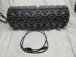 Vibrating Foam Roller High Density Five Speed Massager Exercise Trigger Point. Fixed Price $38.00.