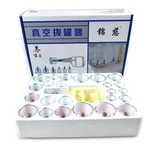 24 Cups Set Medical Chinese Vacuum Cupping Body Massage Therapy Healthy Suction. Fixed Price $36.86.