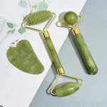 3 Pcs Jade Roller And Set - Tool For Face Skin Care Gift. Fixed Price $10.10.
