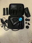 Theragun G3PRO Percussive Massage Comes With Extra Battery And 6 Attachments. Fixed Price $350.00.