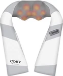 Coby Neck & Back Shiatsu Massager With Heat Deep Tissue Kneading, White. Fixed Price $44.95.