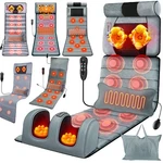 Full Body Electric Massage Mat W/heat Vibration Pad Cushion Back. Fixed Price $49.98.