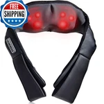 Giantex Shiatsu Neck Back Massager Heat Electric 3D Kneading Pillow For. Fixed Price $77.80.