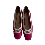 Vintage California Magdesians Women's Pink & White Bows 9.0. Fixed Price $32.00.