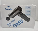 Turonic GM5 Massage Gun Sealed Box 20 Adjustable Speeds. Fixed Price $124.99.