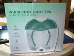 Mahli Whirlpool Foot Spa With Bubble Jets. Fixed Price $17.50.