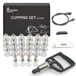 Aikotoo Cupping Therapy Set 32 Massage Cups, Black Hand Pump. Fixed Price $45.90.