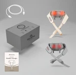 Neck & Shoulder Massager With Heat Shiatsu Deep Tissue Kneading Hands-free. Fixed Price $45.95.