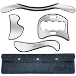 4 1 Stainless Steel Gua Sha Muscle Scraper Tool, Professional Iastm Physic.... Fixed Price $66.80.