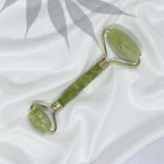 Natural Real Jade Facial Roller - Light Green Stone, Cooling Massage. Fixed Price $31.84.