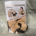 Health Touch Neck Massager Vibrating Lightweight Brown Plush Dog H-4525-0. Fixed Price $17.37.
