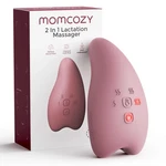 Momcozy Warming Lactation Massager A1 Pro, Pink. Fixed Price $25.00.