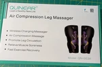 Quinear Air Compression Leg Massager For Circulation & Pain Relief QN-053A New. Fixed Price $27.00.
