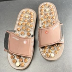 Byriver Reflexology Foot Acupressure Point Massage Sandals Size Small. Fixed Price $10.94.