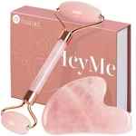 Baimei Jade Roller Gua Sha Set Rose Quartz Face Massager Skin Care Tool Wrinkle. Fixed Price $25.99.