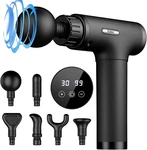 Gun, Deep Tissue, Handheld Back Massager For Athletes, Percu. Fixed Price $29.35.